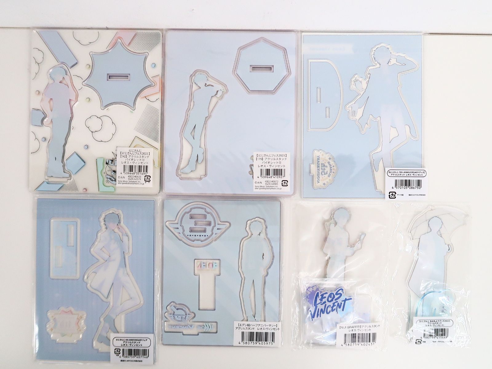 にじさんじ　レオス・ヴィンセント　ぬいぐるみ　アクリルスタンド にじさんじ アクリルスタンド レオス・ヴィンセント: キャラ