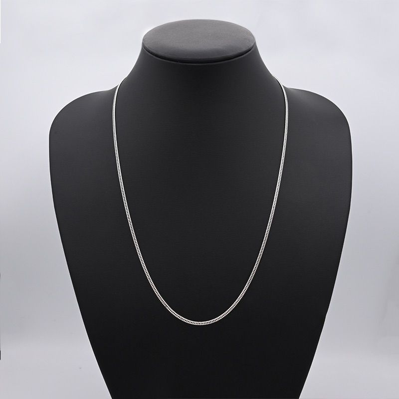 PT850(プラチナ) 喜平ネックレス 6面カットダブル 11.3g 60cm 新品 