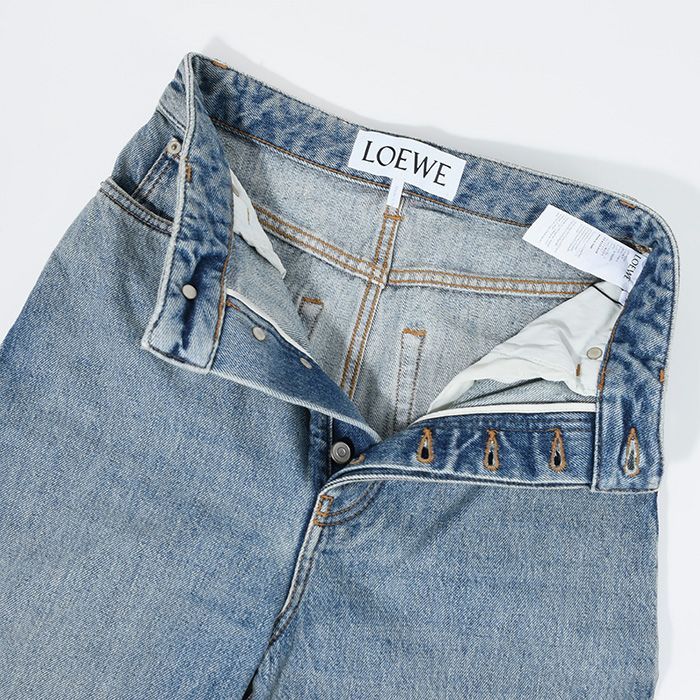 激レア新品 】LOEWE ハイウエスト ワイドデニム サイズ36