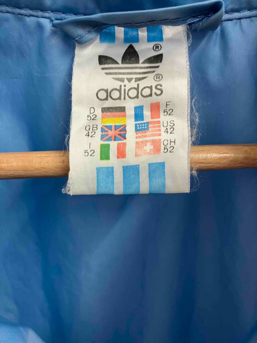 人気満点 adidas アディダス 80s 90s フィリピン製 サックスブルー 古着 アディダス