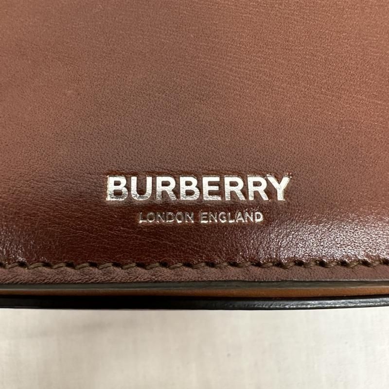 BURBERRY SM OLYMPIA オリンピア ツートンカラー レザー ワンショルダーバッグ - メルカリ