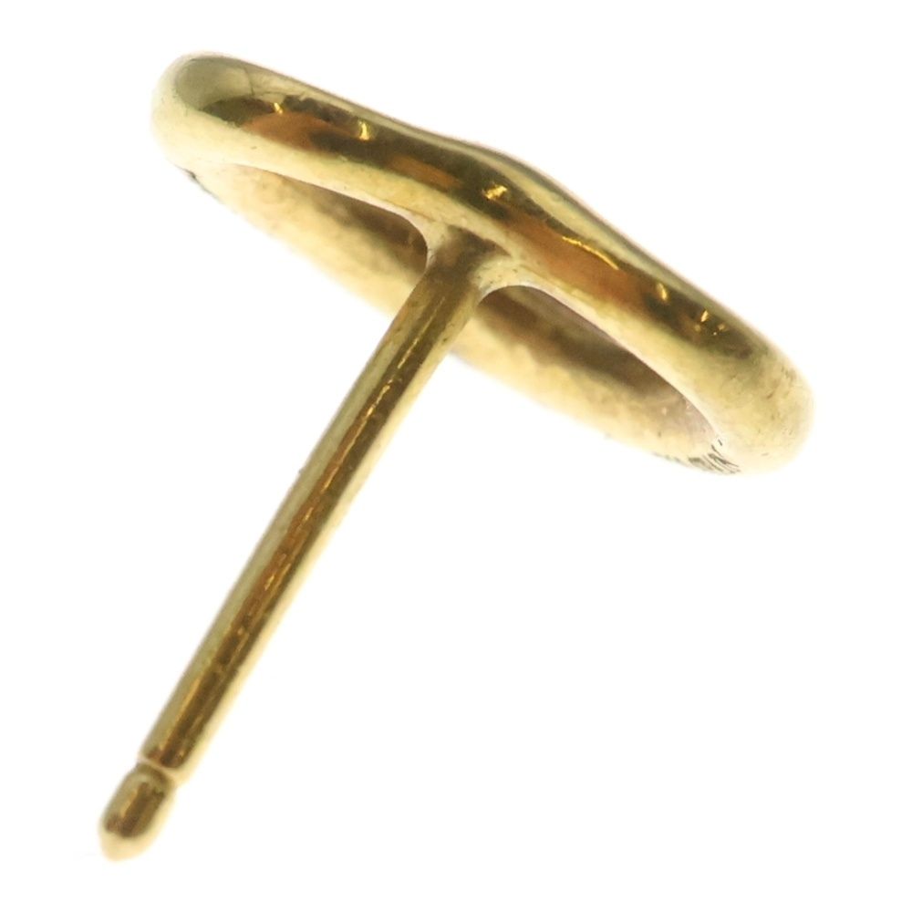 TIFFANY-Co ティファニー 18K オープンハート ピアス ゴールド