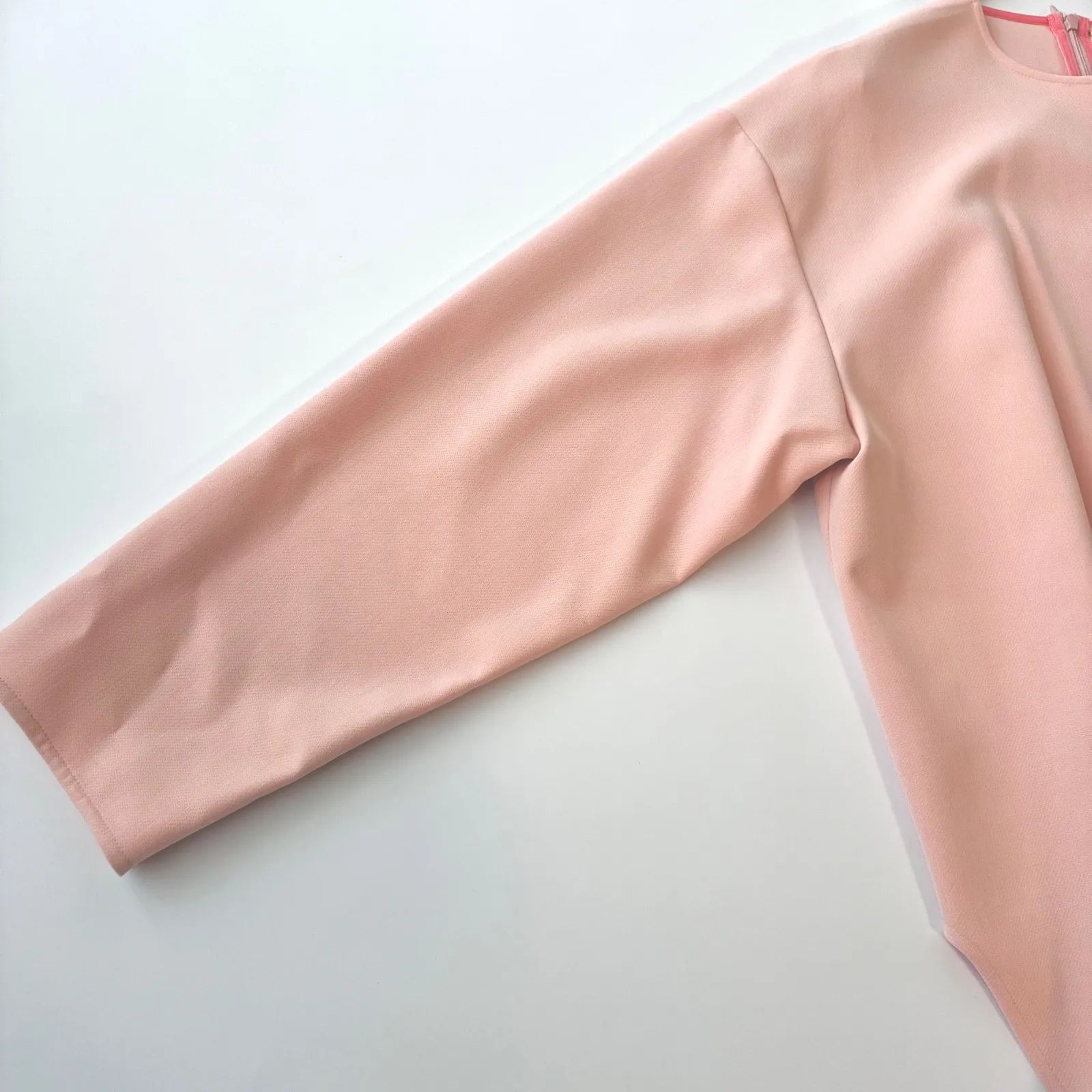 23SS / yori / ヨリ / ダブルクロスTeeブラウス / ピンク