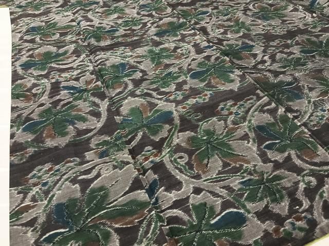 平和屋着物○本場大島紬 9マルキ 縞 正絹 逸品 CAAU9915vf