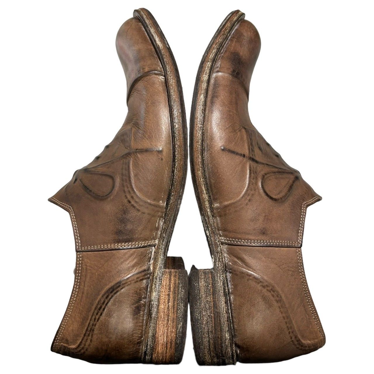 MIHARA YASUHIRO(ミハラヤスヒロ) 00's Broiled side zip leather