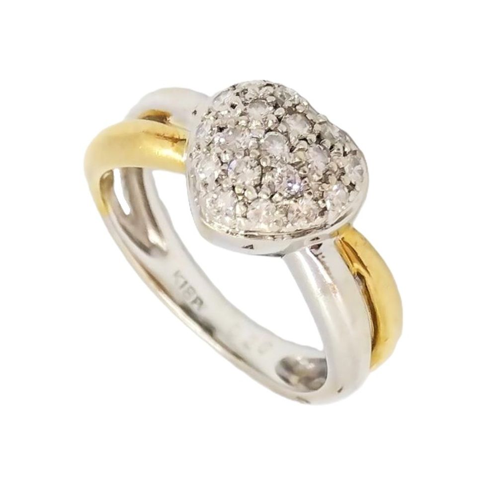 ポンテヴェキオ ダイヤモンド リング 0.26CT 新品同様 ポンテヴェキオ 