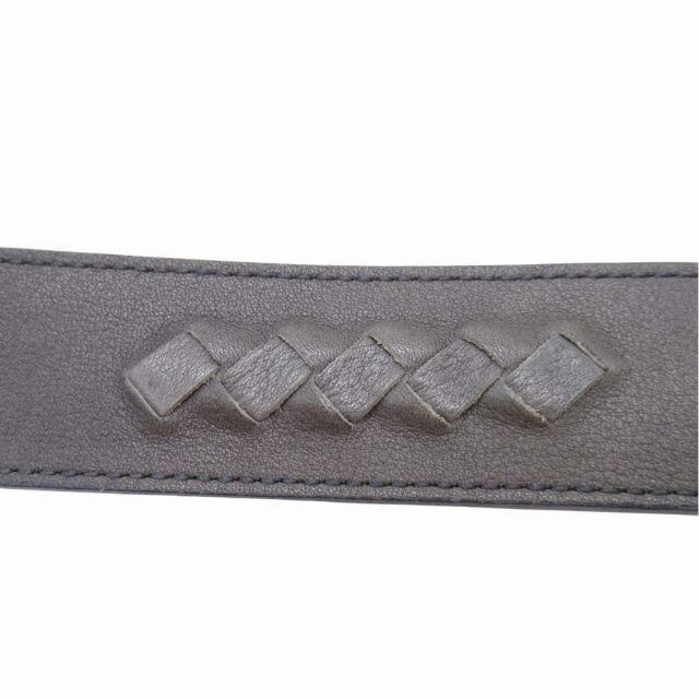 ボッテガ・ヴェネタ ダブルリング レザー ベルト 美品 ボッテガヴェネタ BOTTEGA VENETA ダブルリング ベルト