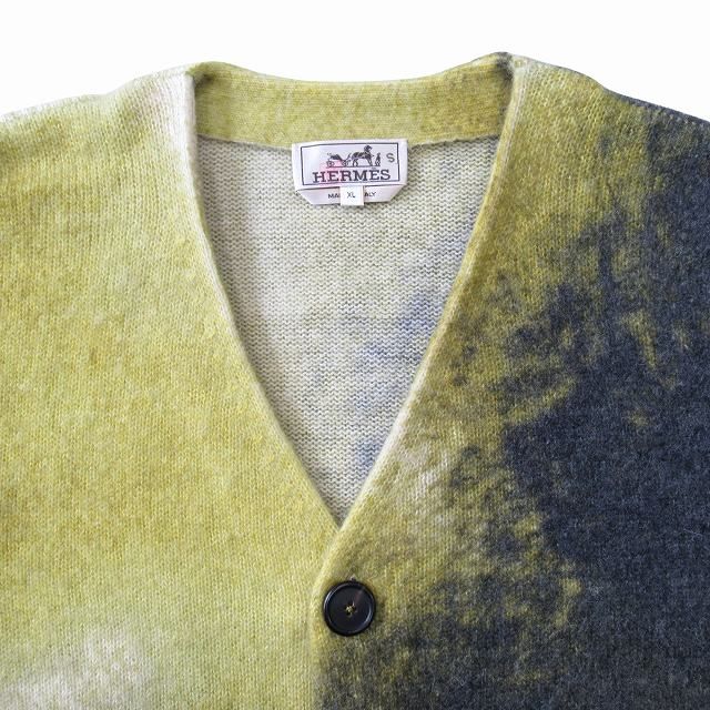 HERMES エルメス アルパカ ニット カーディガン