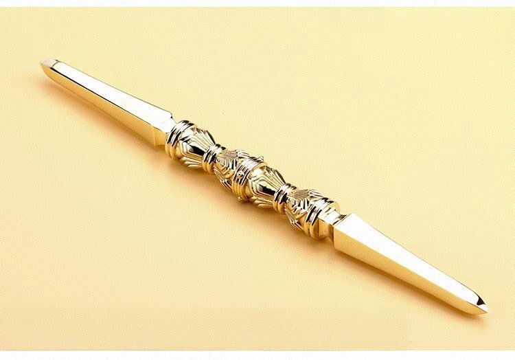 独鈷杵 密教法具 寺院仏具 大々型 長さ30 cm 金剛杵 手道具 お守り 御守 魔除け