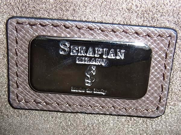 □極美品□ SERAPIAN セラピアン レザー クラッチバッグ セカンド