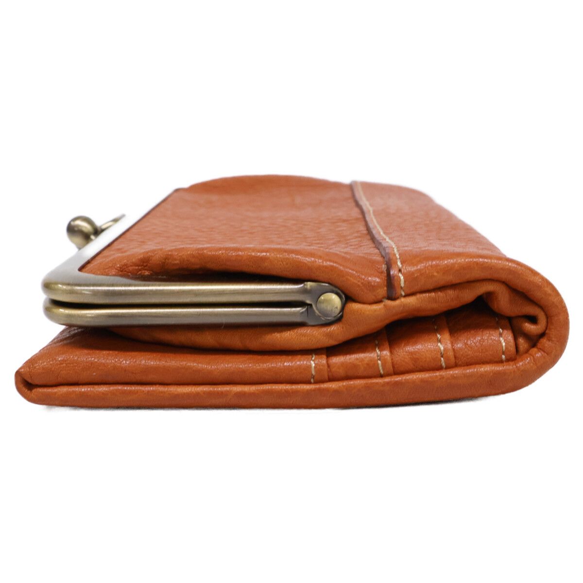 トーンオイルヌメ がま口