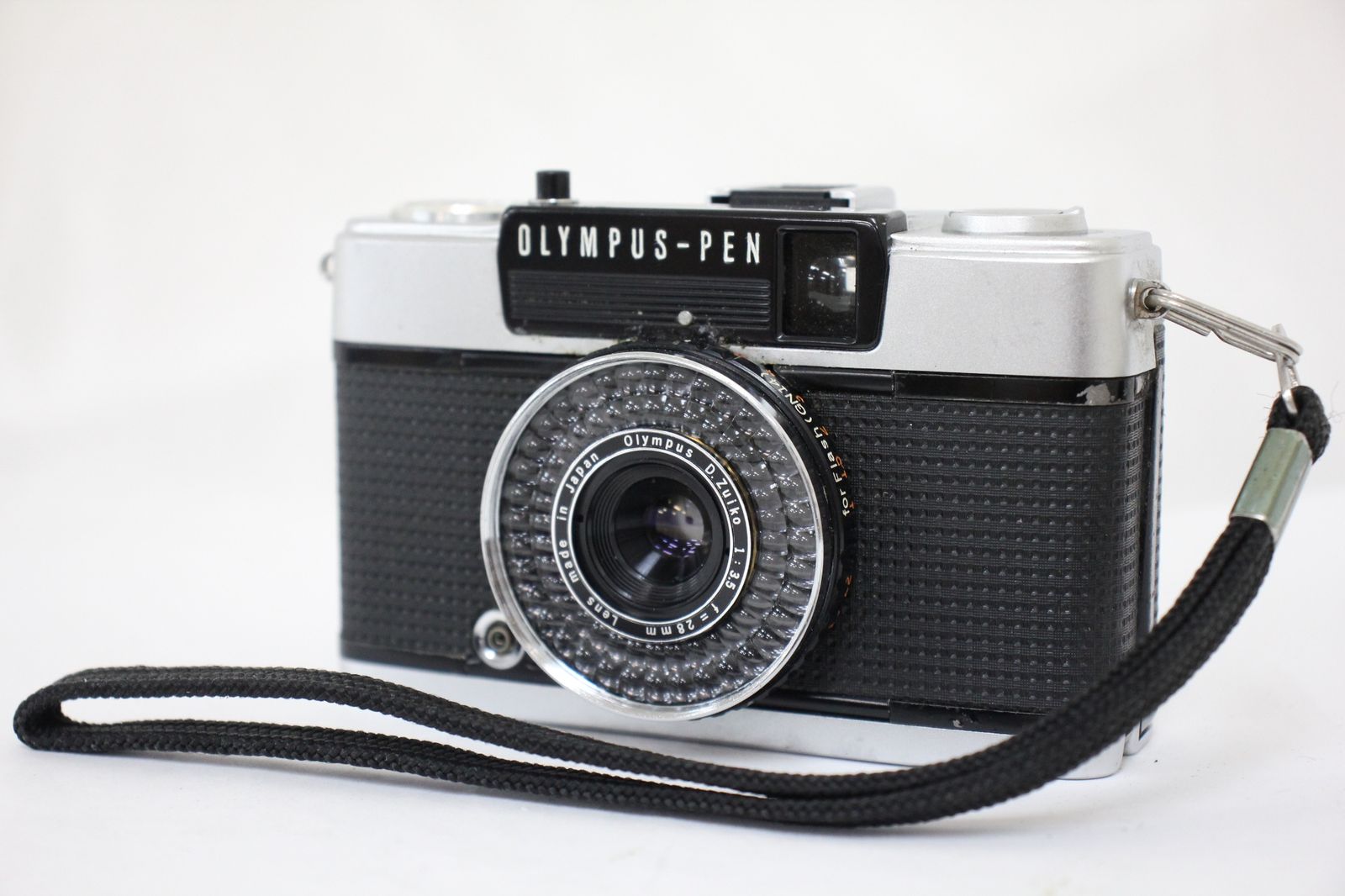 返品保証 オリンパス Olympus-PEN EE-3 D.Zuiko 28mm F3.5 カメラ e2840