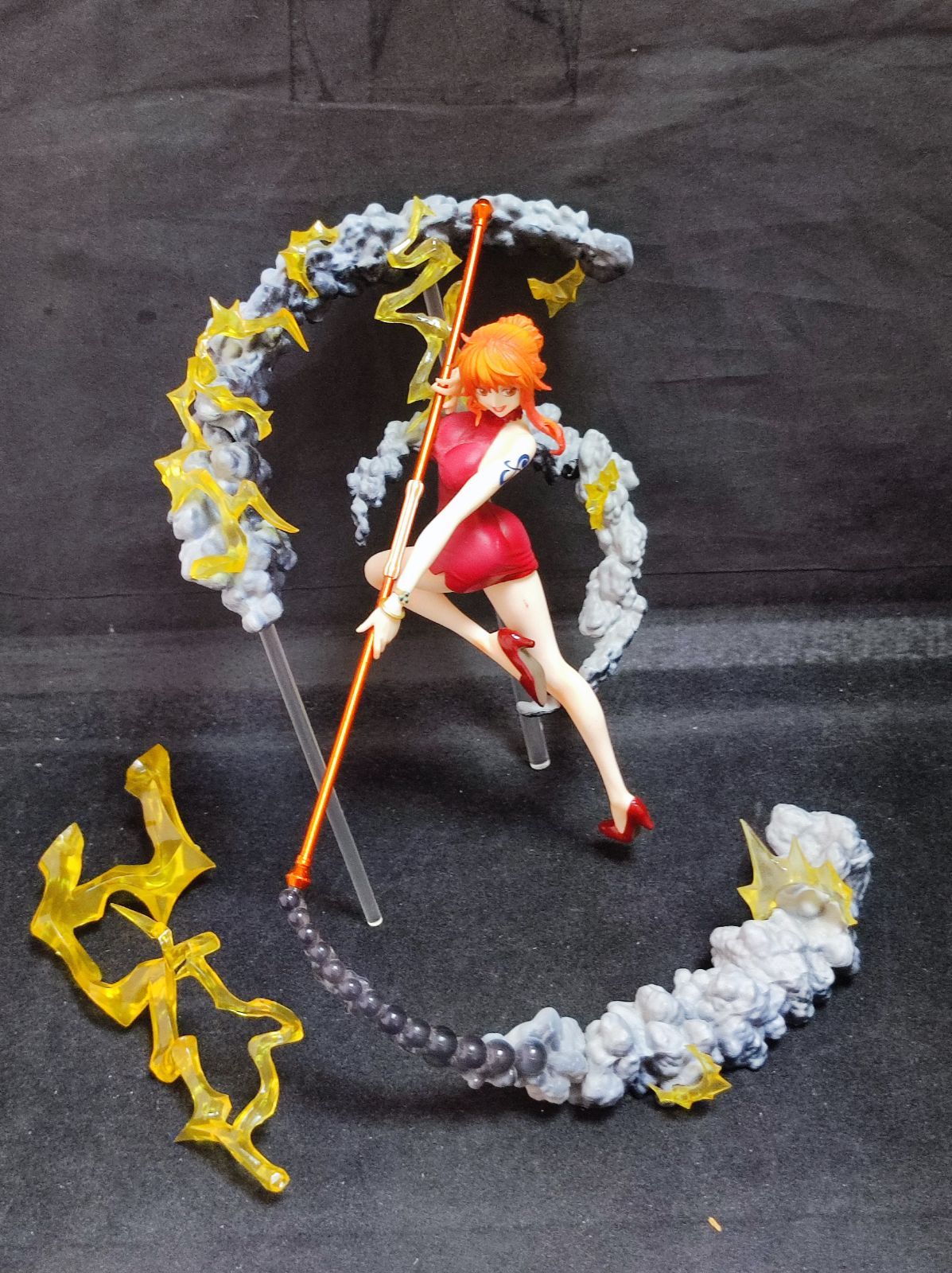 2772 ワンピース ヤマト＆ナミ フィギュア2体セット 【中古