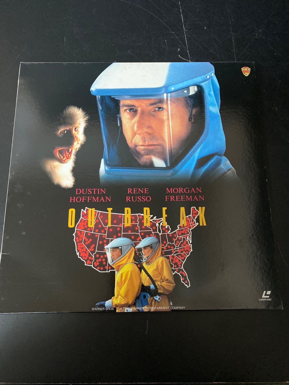 ☆中古☆LD レーザーディスク2枚組 アウトブレイク ダスティン