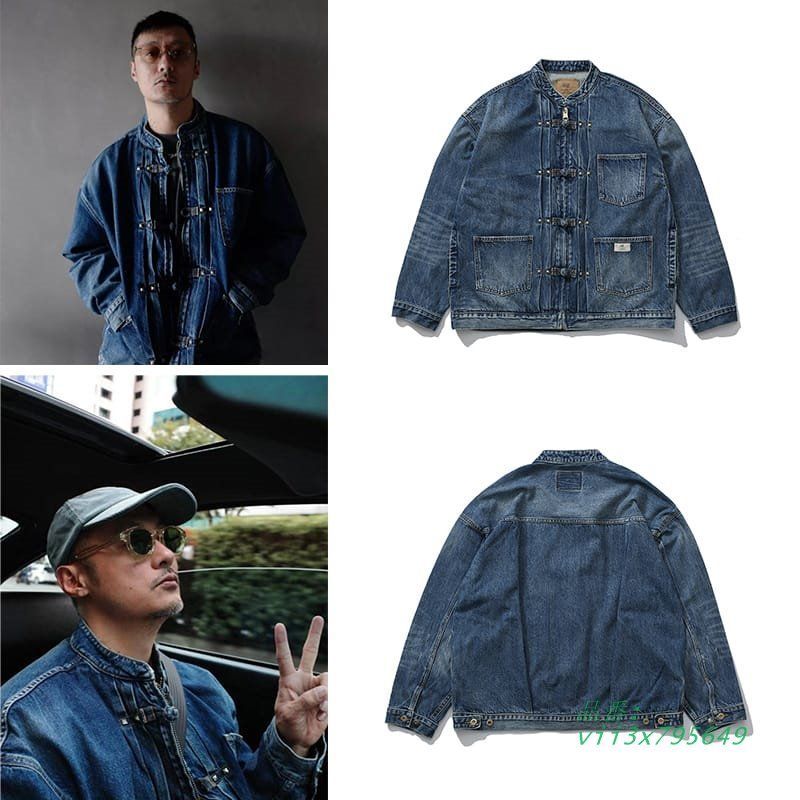 Subciety チャイナ風デニムジャケット