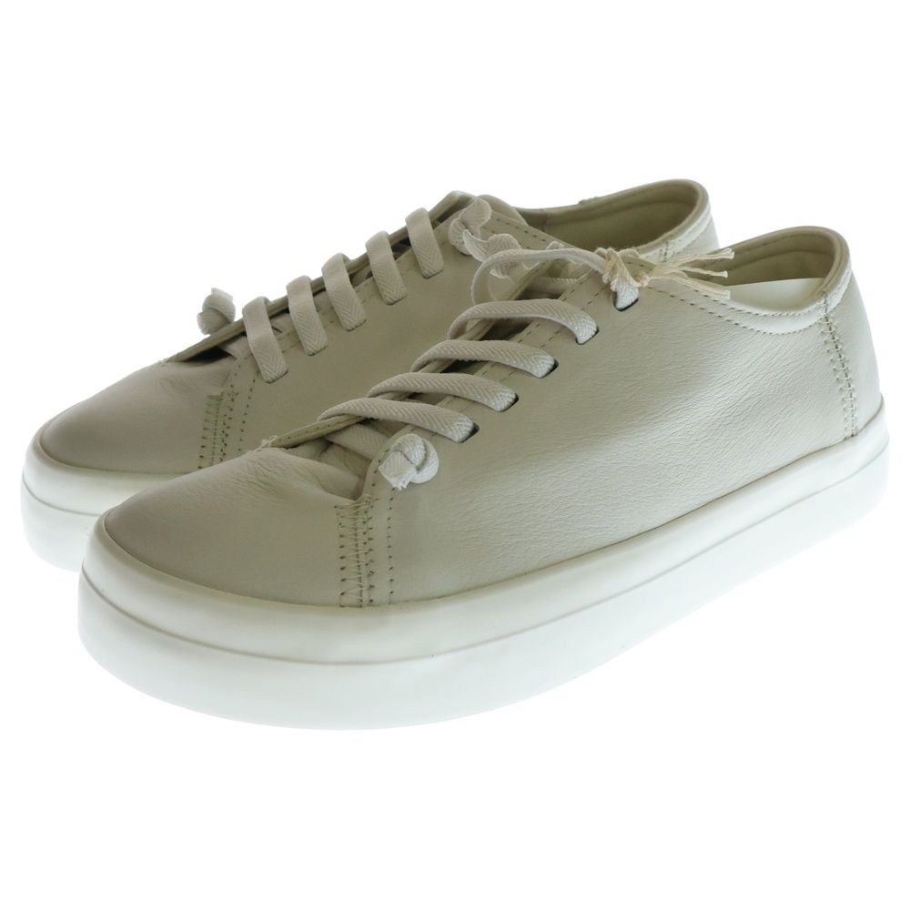 CAMPER (カンペール) ×MUJI Labo ムジラボ レザーローカットスニーカー