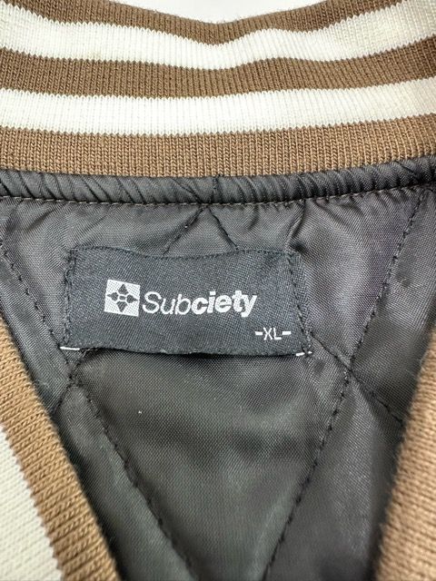 Subciety サブサエティー  ナイロン スタジャン 105-62518 サイズXL ブラウン【Z0316-001】▽214