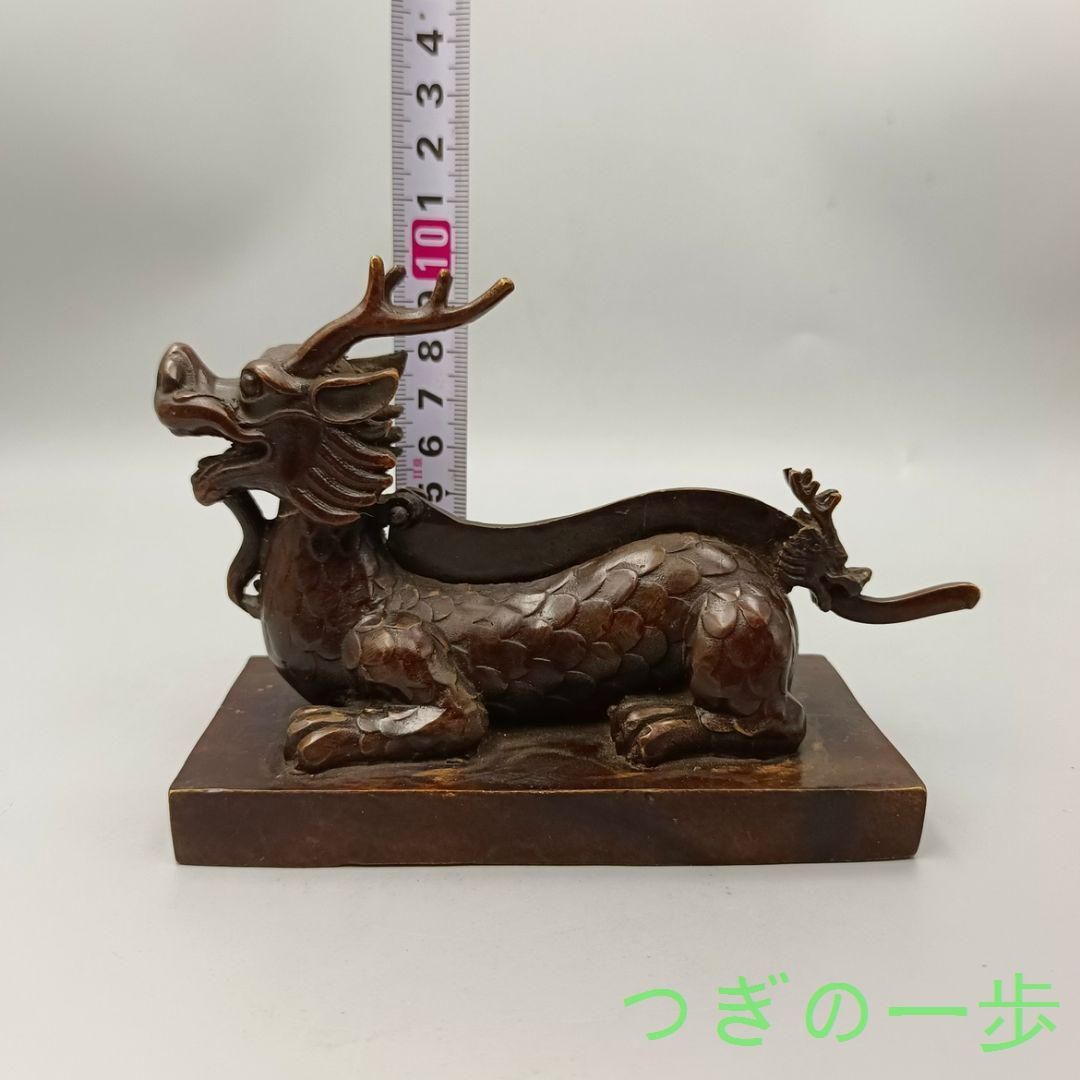 竜頭 押し切り 正義 化身  工芸品 美術品   置物 竜頭 押し切り 正義 化身 工芸品 美術品 置物 - メルカリ