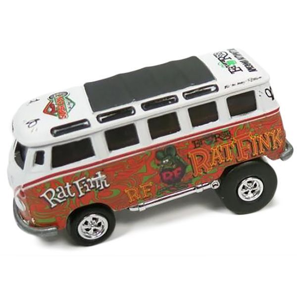 ［限定品］ ラットフィンク ミニカー 1965 VW Samba Bus 1:64 Rat Fink 1965 VW Samba Bus Zinger - SUPERCON Exclusive