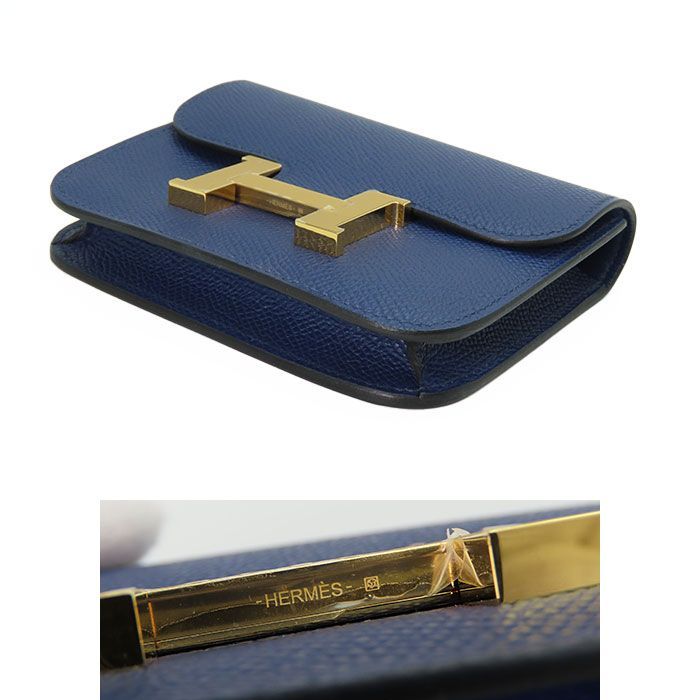 未使用品【エルメス】コンスタンススリム W刻印 2024 コンパクト