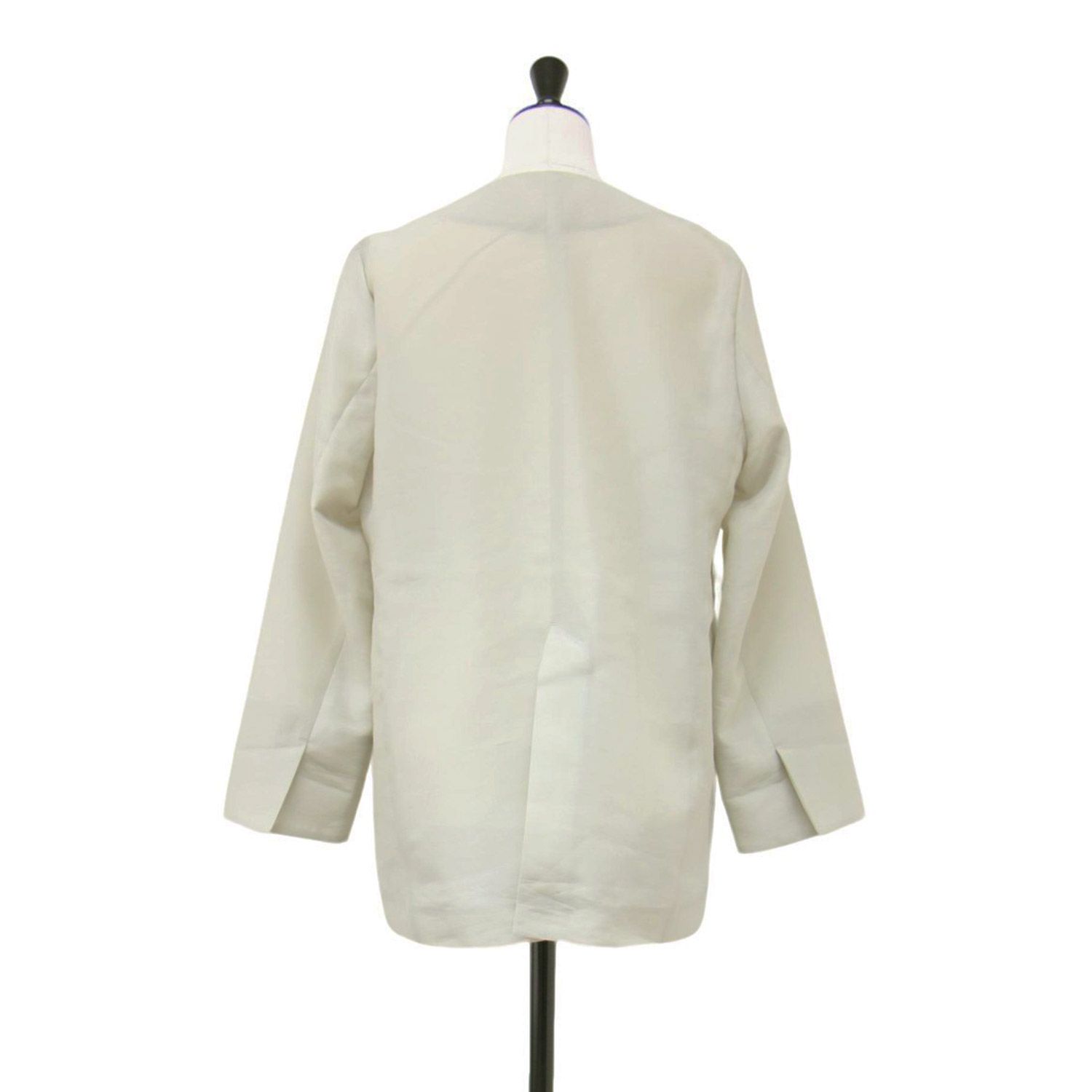 美品】IENA イエナ ジャケット ベージュ サイズ:36(S) / 24春夏 シアー