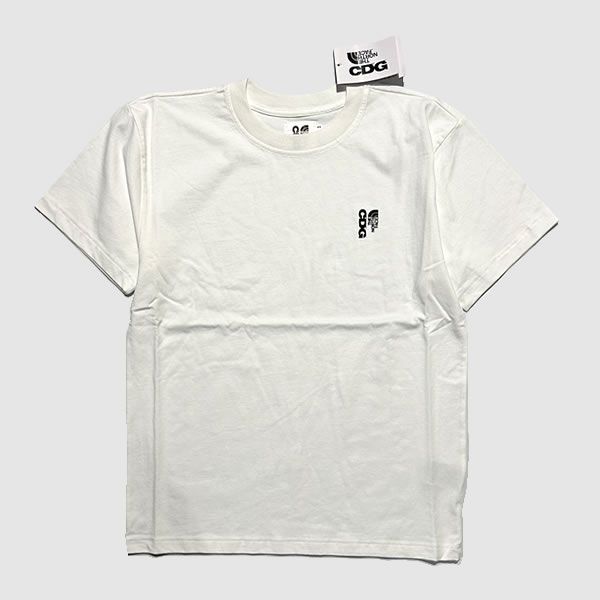 ★24AW★CDG X The North Face Icon Short Sleeve T-Shirt CDG x The North Face T-shirt White - SS21 - US