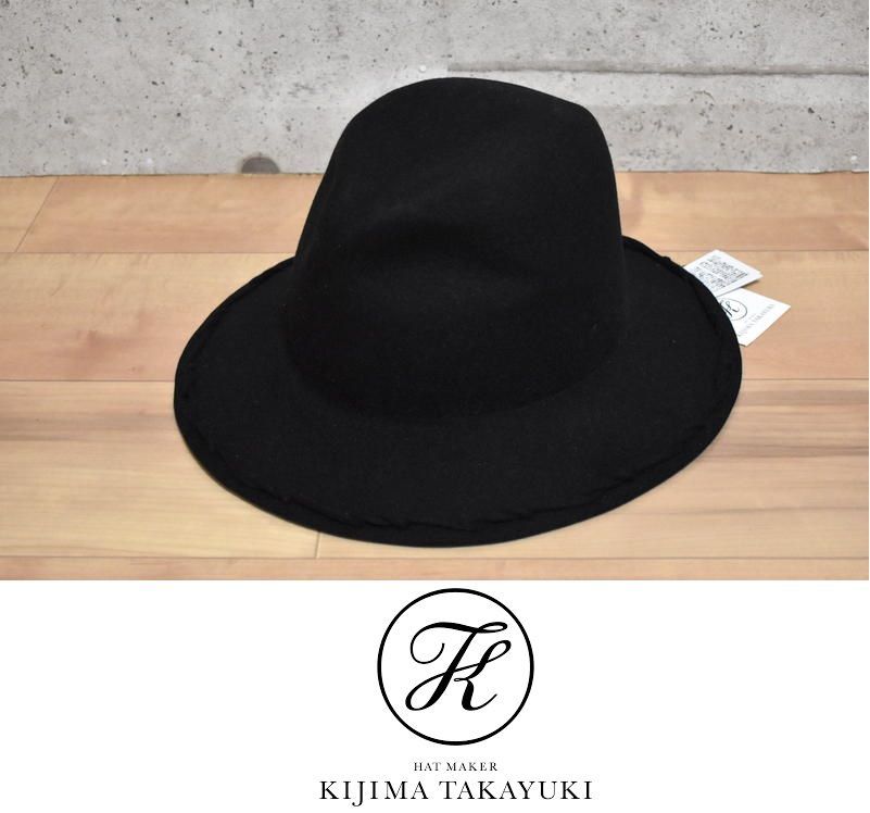 KIJIMA TAKAYUKI ラビットヘアフェルトハット 定価3万9600円