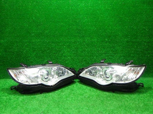 レガシィ　ヘッドライト　左右　HID　BP　BL　後期　100-20952 レガシィ ヘッドライト左右 HID BP BL 後期 100-20952 4H コーティング