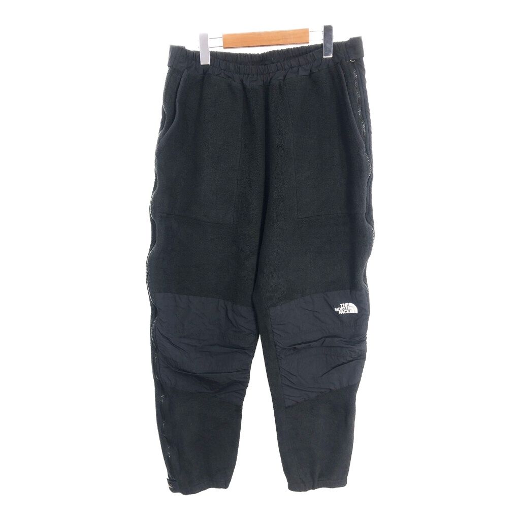 USA製 THE NORTH FACE ノースフェイス ナイロン フリース パンツ アウトドア ブラック (メンズ XL) 中古 古着 S8293 USA製 THE NORTH FACE ノースフェイス ナイロン フリース パンツ