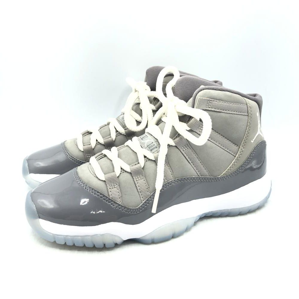 Nike GS Air Jordan 11 Cool Grey 23.5cm 378038-005 ナイキ GS エア ジョーダン 11 クールグレー 17