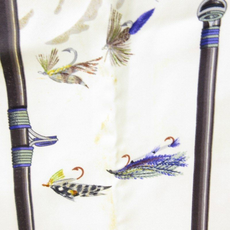 エルメス スカーフ Flies カレ90 エルメス HERMES Flies カレ90 スカーフ 羽根 レディース マルチカラー