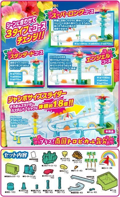 新品】ビッグストリーム そうめんスライダー ビッグハワイ 流し