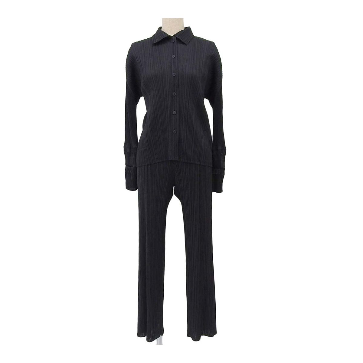 プリーツプリーズ セットアップ レディース ブラック PLEATS PLEASE アパレル 小物