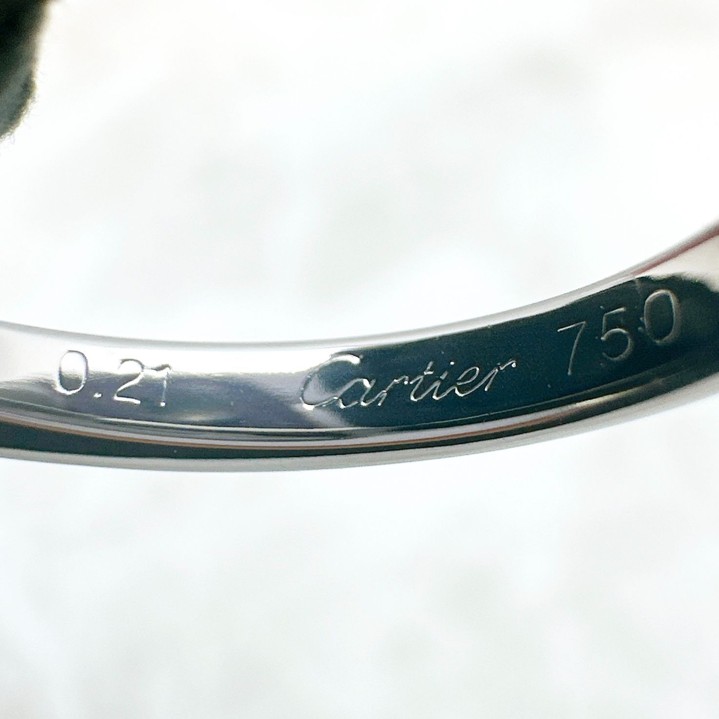 美品/人気🌟Cartier デートウィズ ダイヤモンド 0.21ct ホワイト