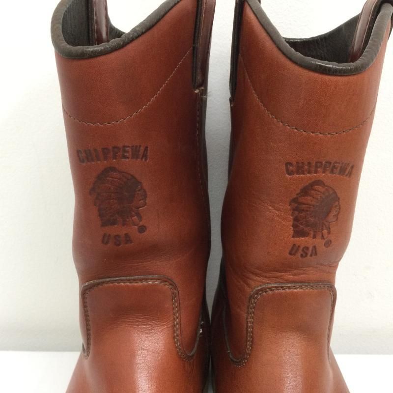 Chippewa チペワ ブーツ 90's  ペコスブーツ ヴィンテージ レザーブーツ