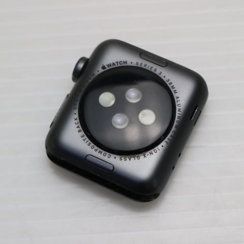 Apple Watch series3 38mm GPSモデル スペースグレイ Apple 土日祝発送OK 07000