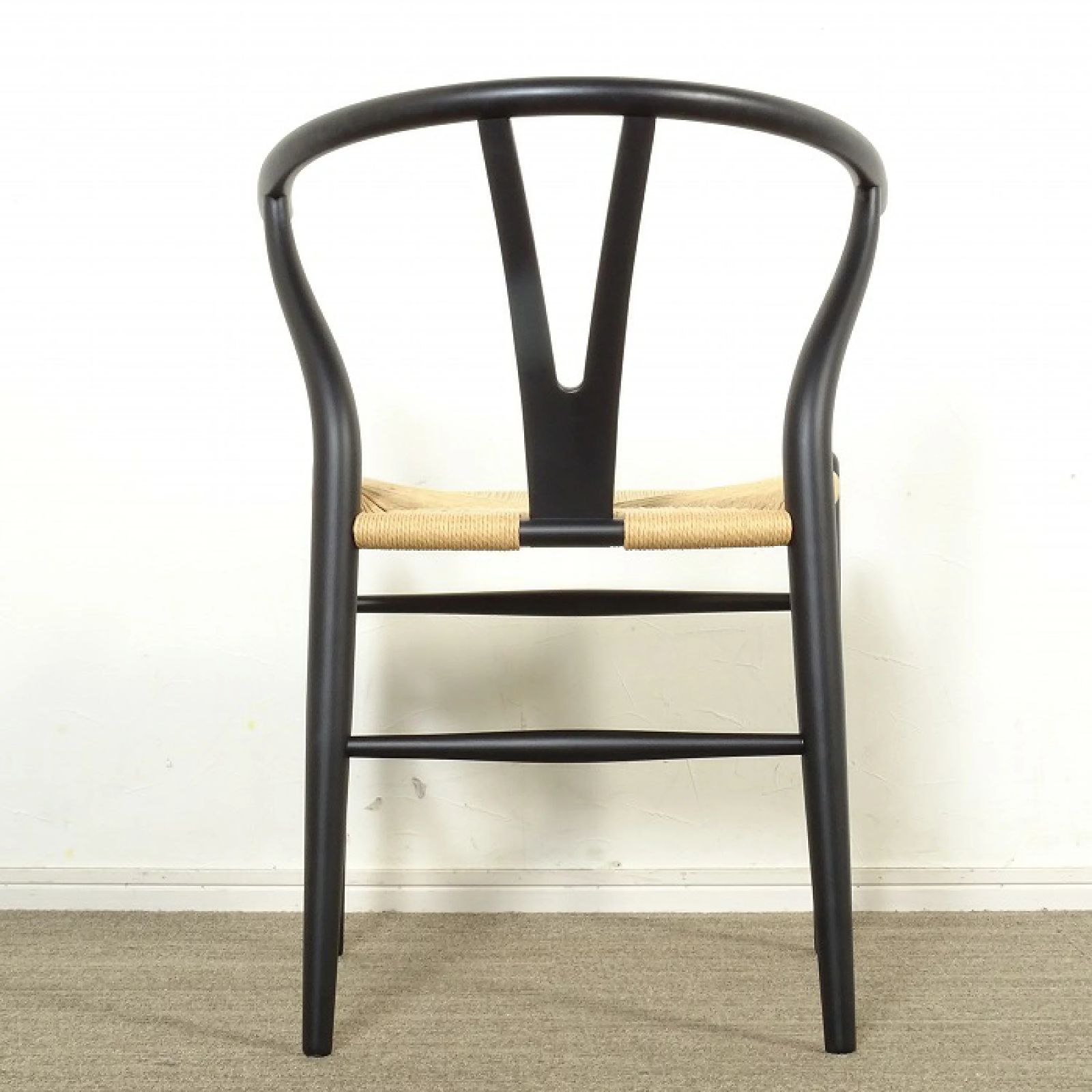 カールハンセン &サン Yチェア/CH24 ソフトブラック 45cm CH24（Y