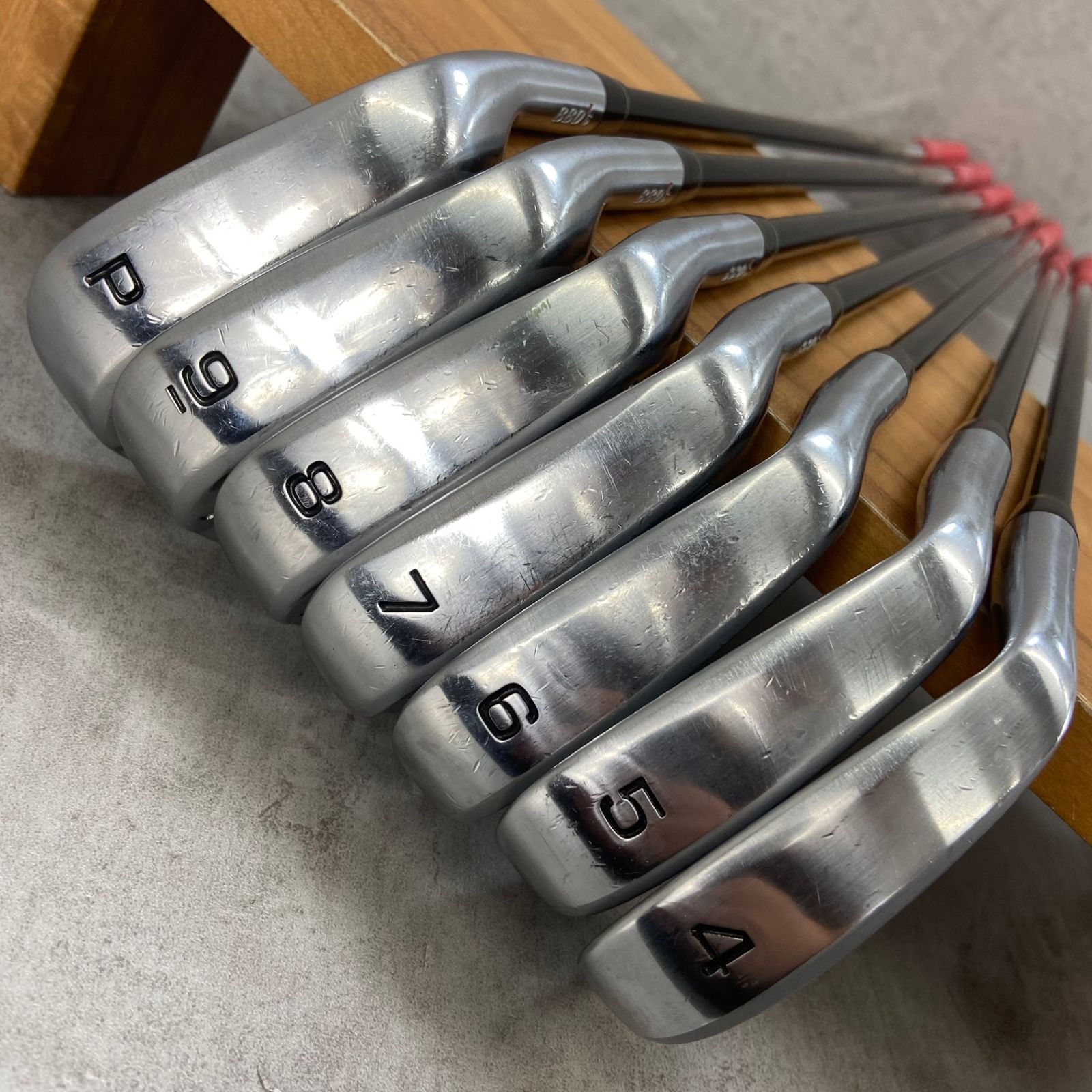  Collection - 　COLLECTION ロイヤルコレクション　FORGED　SFI フォージド　メンズゴルフ　アイアン7本セット　カーボン　S　Tour　AD　ツアー ROYAL COLLECTION ロイヤルコレクション FORGED SFI フォージド