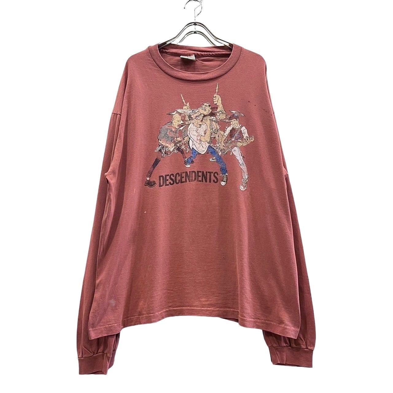 90s vintage the descendents tシャツ ロングスリーブ 90s ビンテージ Descendents バンド ロングスリーブ Tシャツ XL
