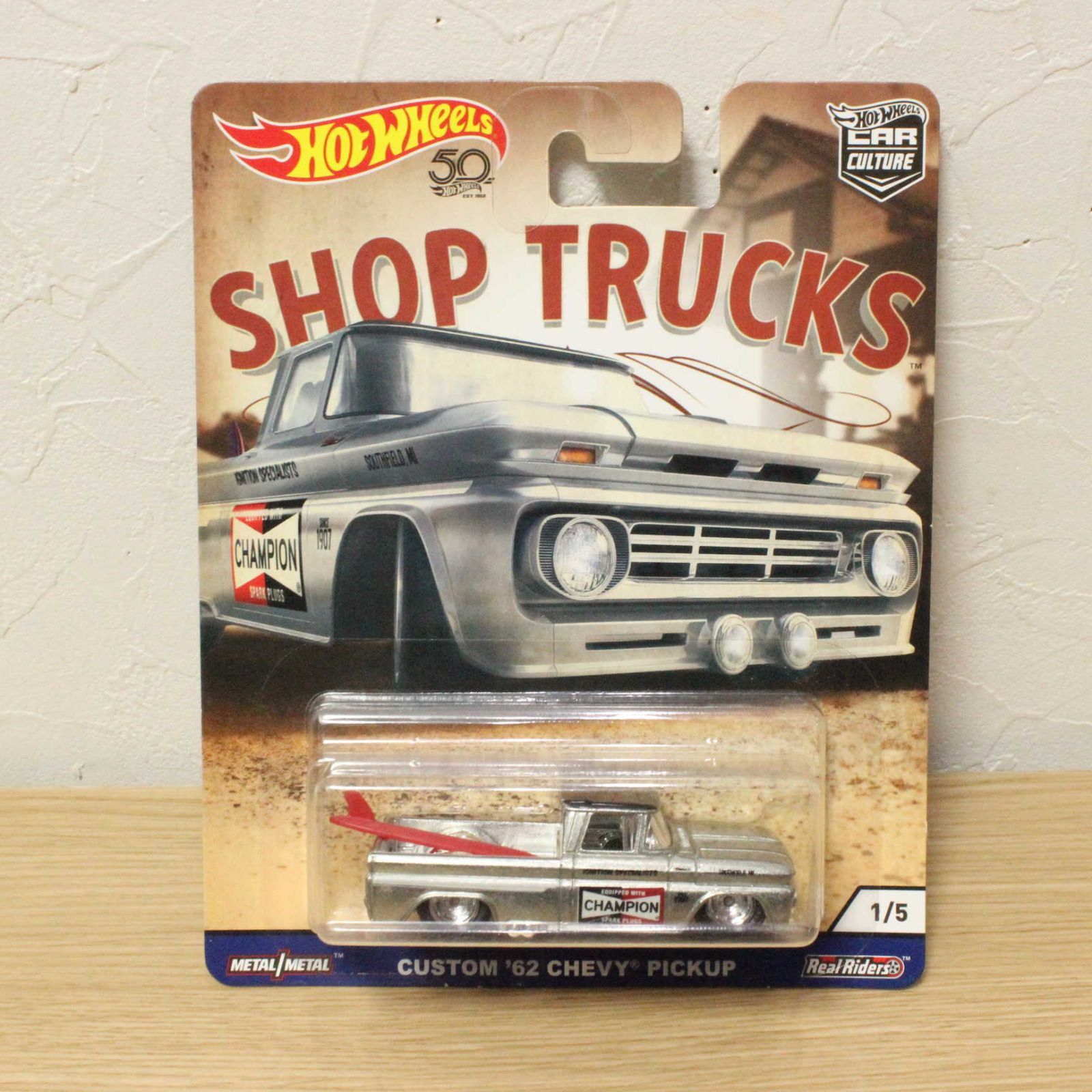 Hot Wheels Custom 62 Chevy Pickup Vehicle FLC20 カスタム 62 シェビー ピックアップ ショップ  トラックス シボレー ホットウィール