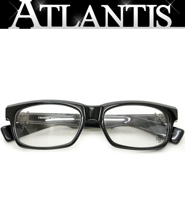 CHROME HEARTS 銀座店 クロムハーツ SPLAT-A メガネ 眼鏡 アイウェア メンズ SV925 黒|シルバー 99277