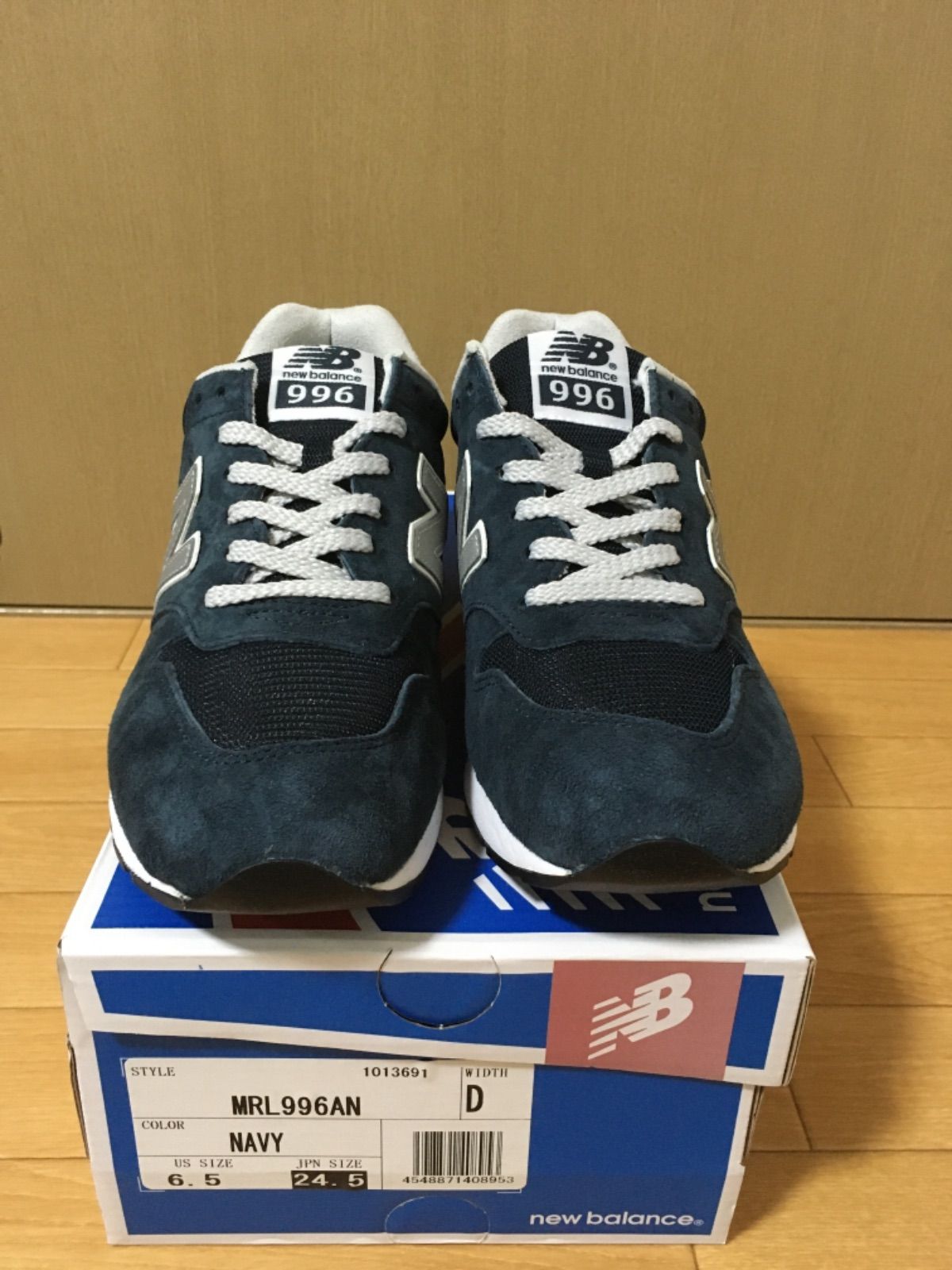絶版モデル new balance MRL996AN ニューバランス REV LITE レブライト NAVY 28.5cm 新品 美品☆NEW BALANCE ニューバランス ☆スニーカー☆MRL996ANネイビー