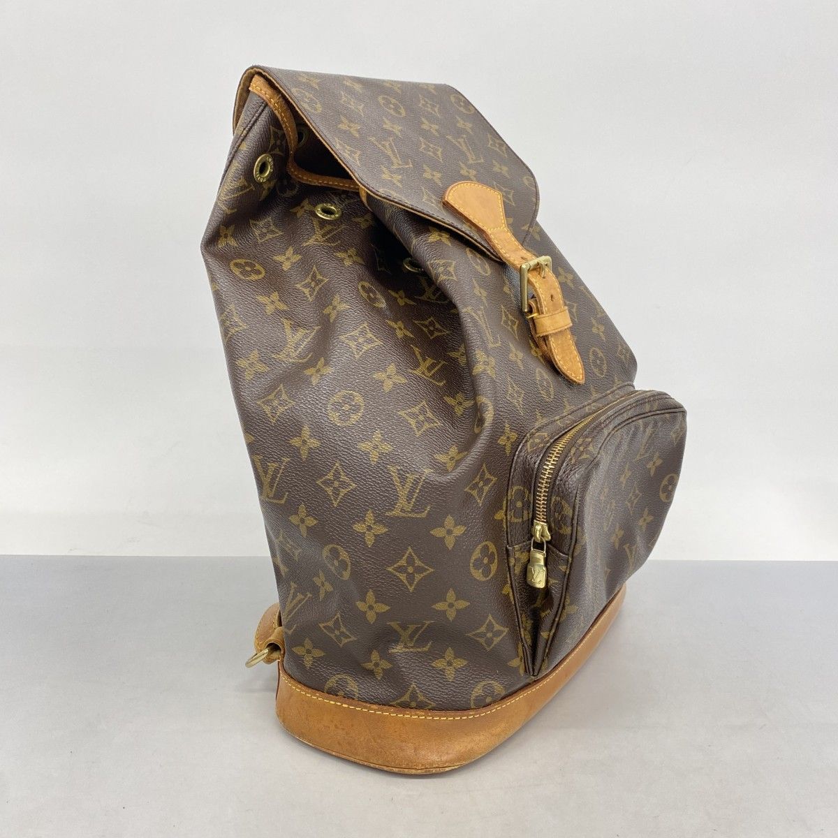 5ic3952-h ルイヴィトン リュック デイパック モノグラム モンスリGM M51135 ブラウン レディース