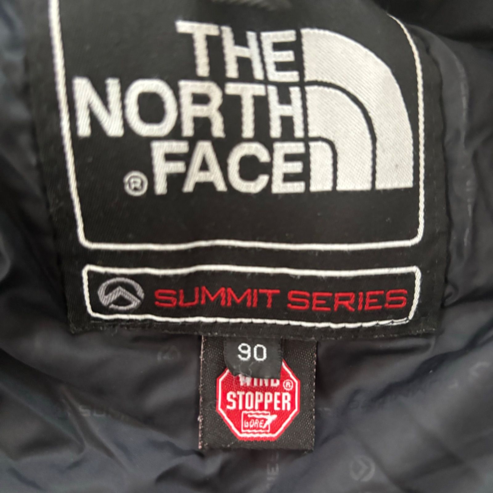 ノースフェイス　ウィンドストッパー　サミットシリーズ　ダウンジャケット M THE NORTH FACE ノースフェイス ダウンジャケット サミット