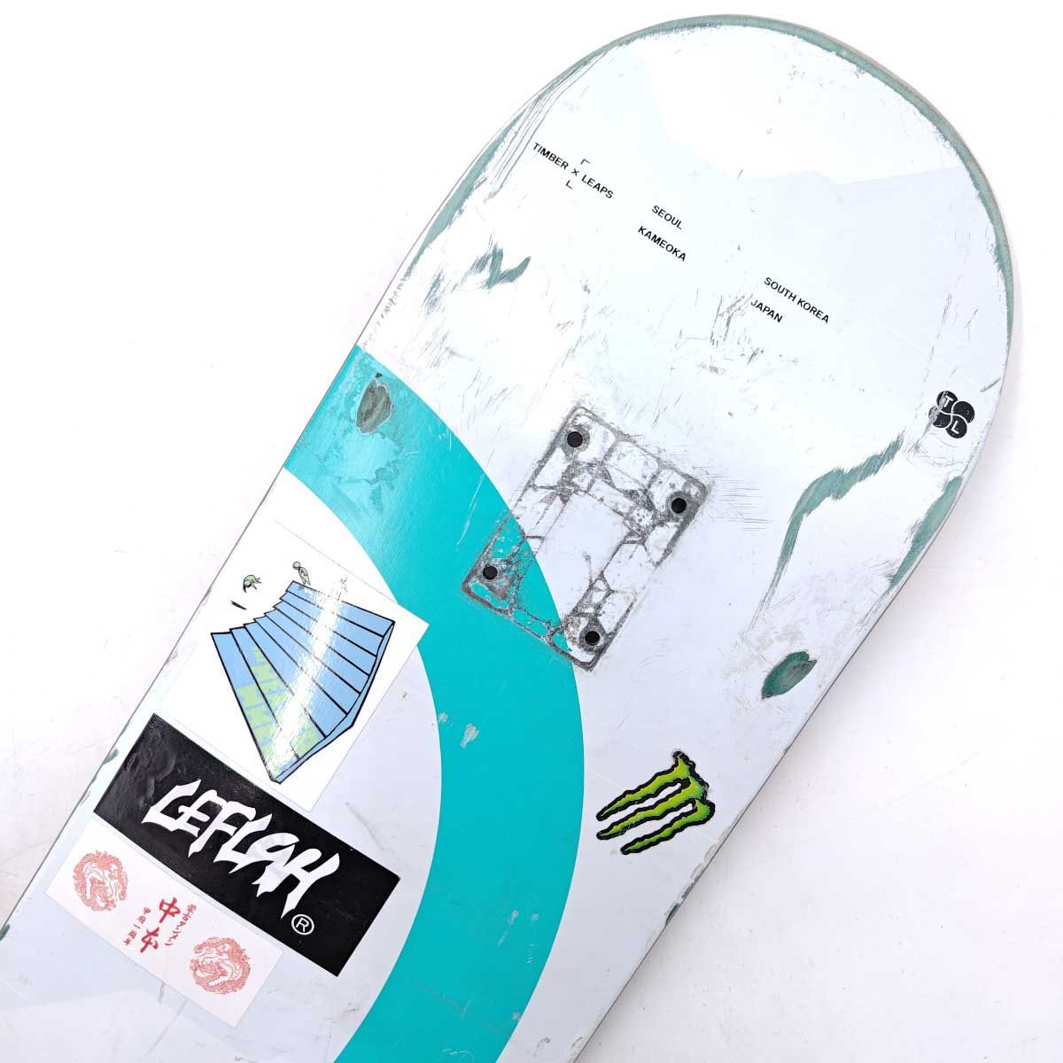 TIMBER × LEAPS DECK デッキ KOREA 8.0 ティンバー スケボー スケート