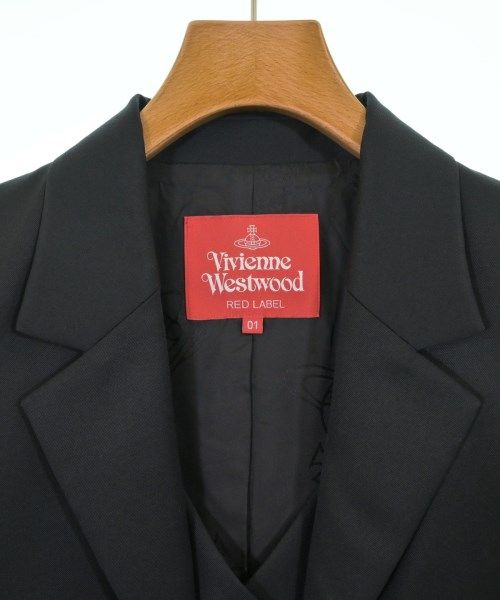 Vivienne Westwood RED LABEL 黒ジャケット サイズ3 Vivienne Westwood Red Label Suit Set Black Jacket 40 Skirt