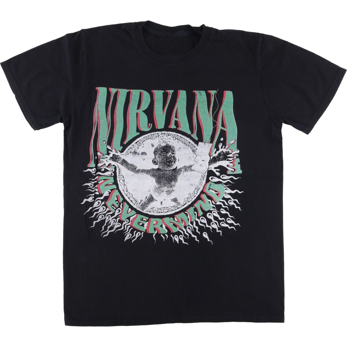 古着 NIRVANA ニルヴァーナ バンドTシャツ バンT メンズS相当|eaa547181