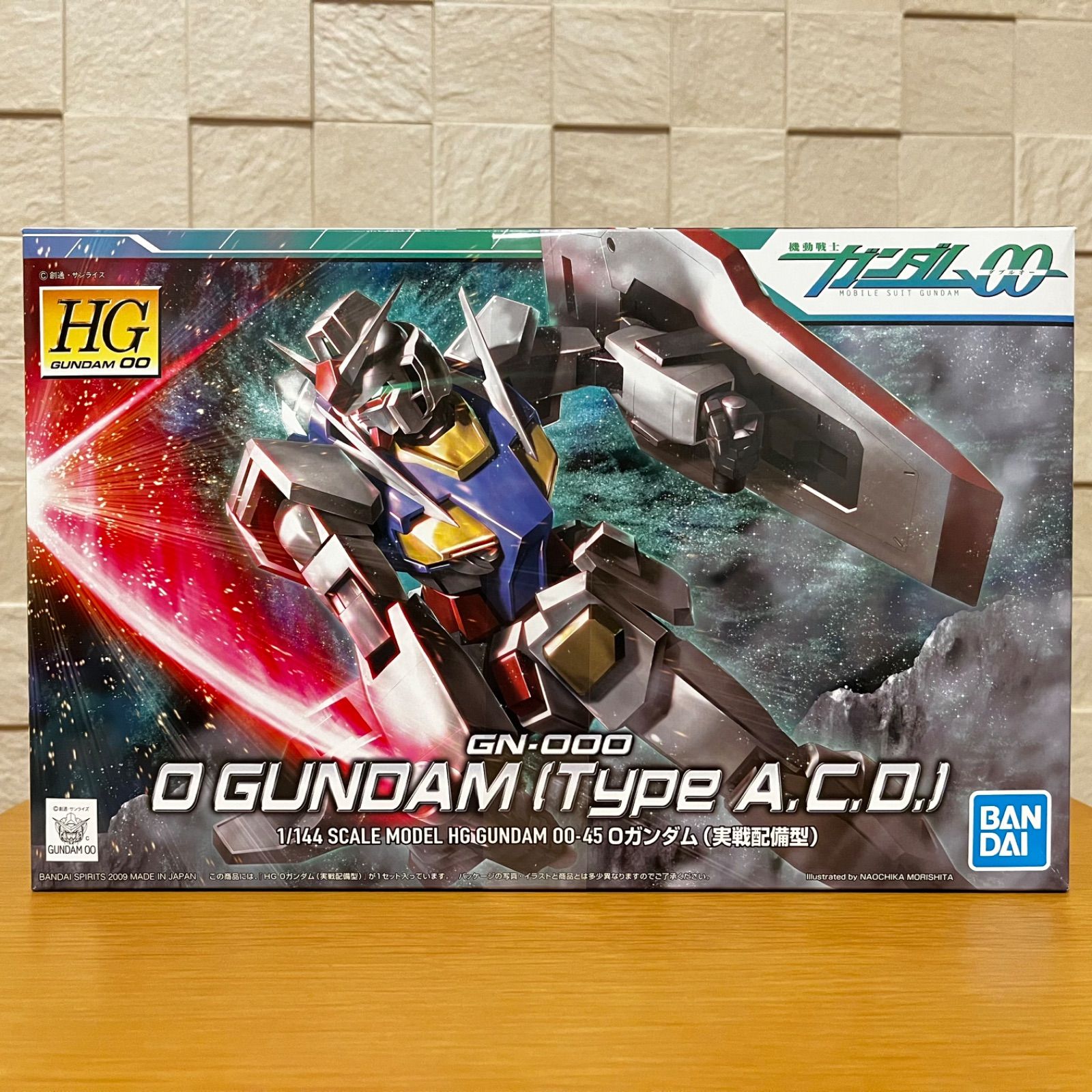 ガンプラ(HGオーガンダム[ACD型]、リボーンズガンダム、RG 00ライザー 