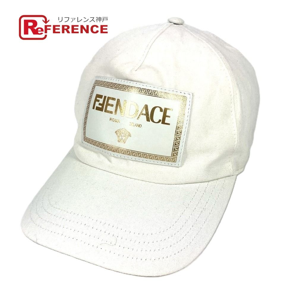FENDI フェンディ キャップ フェンダーチェ fendace FXQ768 コットン 