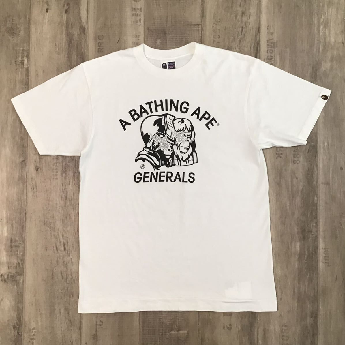 ☆ムック限定☆ スワロフスキー BAPE STA General Tシャツ M ☆ムック限定☆ スワロフスキー BAPE STA General Tシャツ M